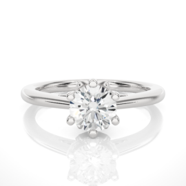 18KT Female Solitaire 3.22 Ring