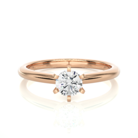 18KT Female Solitaire 2.93 Ring