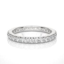 18KT Female Eternity  3.72 Ring