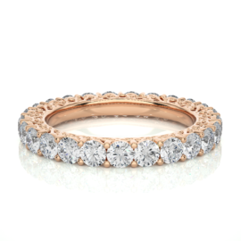 18KT Female Eternity  3.45 Ring