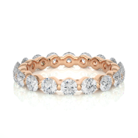 18KT Female Eternity  3.21 Ring