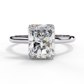 18KT Female Solitaire 3.55 Ring