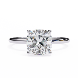 18KT Female Solitaire 2.71 Ring
