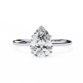 18KT Female Solitaire 2.36 Ring
