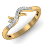 18KT Female Daily Wear 2.9 Ring