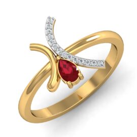 18KT Female Daily Wear 3.28 Ring