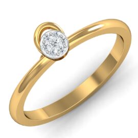 18KT Female Daily Wear 3.8 Ring
