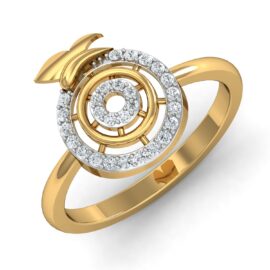 18KT Female Daily Wear 3.9 Ring