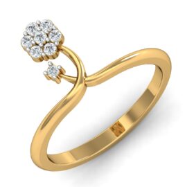 18KT Female Daily Wear 3.2 Ring