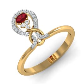 18KT Female Daily Wear 3.6 Ring