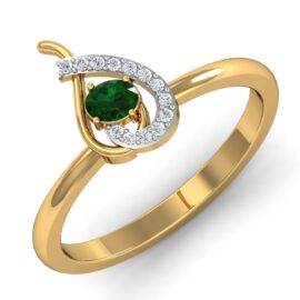 18KT Female Daily Wear 3.15 Ring