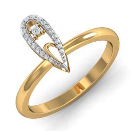 18KT Female Daily Wear 3.4 Ring