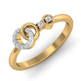 18KT Female Daily Wear 3.4 Ring