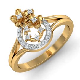 18KT Female Daily Wear 4.75 Ring