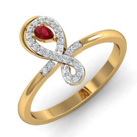 18KT Female Daily Wear 3.35 Ring