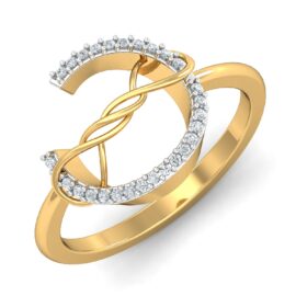 18KT Female Daily Wear 3.1 Ring