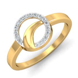 18KT Female Daily Wear 3.7 Ring