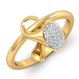 18KT Female Daily Wear 3.7 Ring