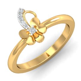 18KT Female Daily Wear 3.5 Ring