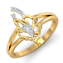 18KT Female Daily Wear 3.7 Ring