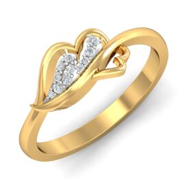 18KT Female Daily Wear 3.4 Ring