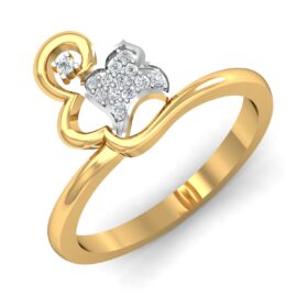 18KT Female Daily Wear 3.5 Ring