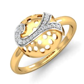 18KT Female Daily Wear 3.7 Ring