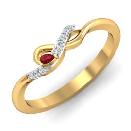 18KT Female Daily Wear 2.75 Ring