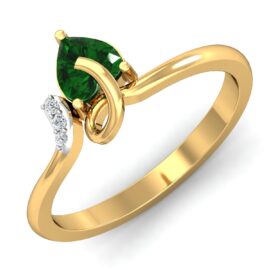18KT Female Daily Wear 3.1 Ring