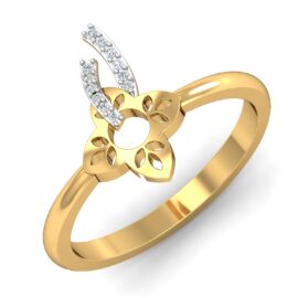 18KT Female Daily Wear 2.9 Ring
