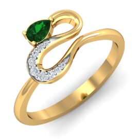 18KT Female Daily Wear 3.2 Ring