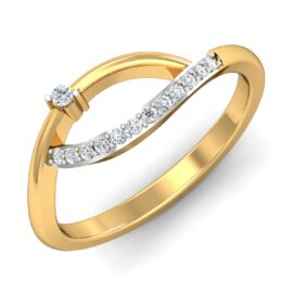 18KT Female Daily Wear 3.6 Ring