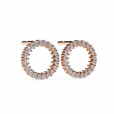 Fort William <span class="diamond">Circle Stud Daily Wear Earrings</span>