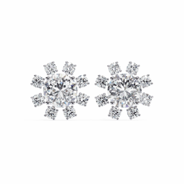 Forfar Floral <span class="diamond">Antique Daily Wear 0.45ct Earrings</span>