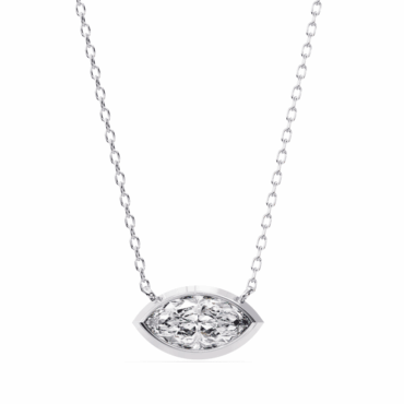 Kintyre East <span class="diamond">West Marquise Solitaire 0.6ct Pendant</span>