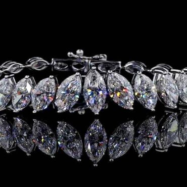 Glencruitten Marquise <span class="diamond">1ct Tennis Bracelet</span>