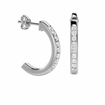 Tay Dainty <span class="diamond">Spark Hoop 0.54ct Earrings</span>