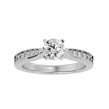 Anstruther<span class="diamond">Pave Dainty 1ct Ring</span>