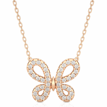 Tarbert Butterfly <span class="diamond">Round Fancy Pendant</span>