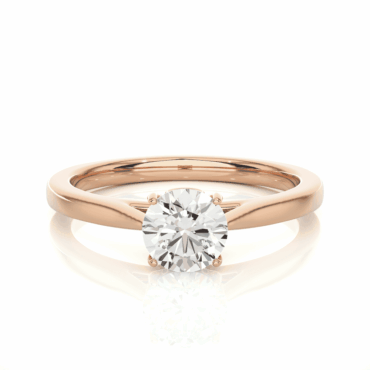 Cawdor Minimalist <span class="diamond">Solitaire Round 0.7ct Ring</span>