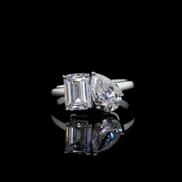 Keiss Two <span class="diamond">Stone 2.7ct Diamond Ring</span>