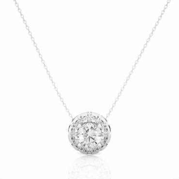 Kinloch Halo <span class="diamond">Forever Loop Round Pendant</span>