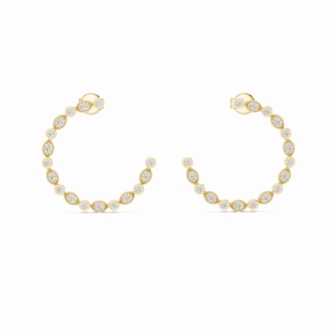 Plymouth Hoops <span class="diamond">Earrings</span>