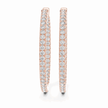 Jura Hoops <span class="diamond">Earrings</span>