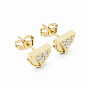 Ballykeefe Three <span class="diamond">Stone Earrings</span>