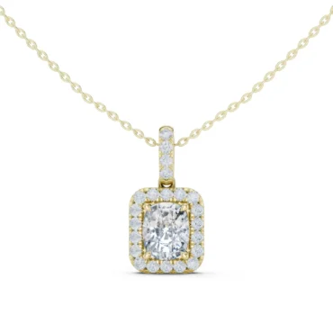 Catbells Halo <span class="diamond">3 ct Pendant</span>