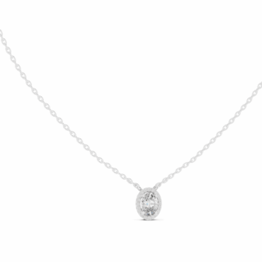 Pike o <span class="diamond">Blisco Halo 0.51 ct Pendant</span>
