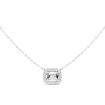 Sallows Halo <span class="diamond">2 ct Pendant</span>