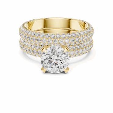 Kings Cross <span class="diamond">Pave 1.50ct Ring</span>