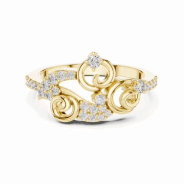 Leven Cluster <span class="diamond">Ring</span>